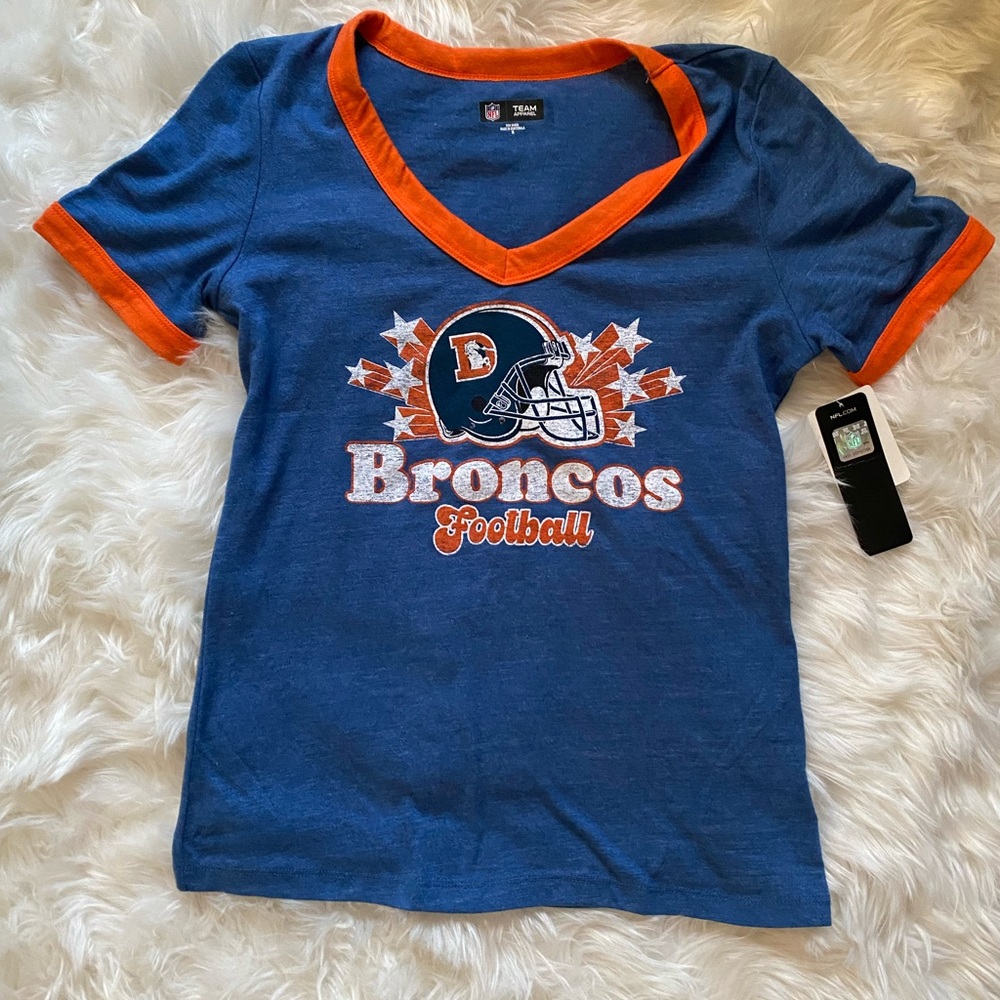 Retro Style Denver Broncos Shirt Women’s Size M - NWT!
